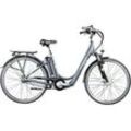 Zündapp E-Bike City Green 3.7 Damen 28 Zoll RH 48cm 7-Gang 374 Wh grau