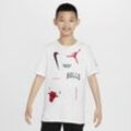 Chicago Bulls Courtside Statement Edition Jordan NBA-Max90-T-Shirt für ältere Kinder - Weiß