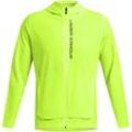 Under Armour OUTRUN THE STORM Laufjacke Herren in high-vis yellow-black-reflective
