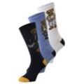 Polo Ralph Lauren Socken im 3er-Pack Herren Baumwolle gemustert, marine