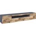Lowboard INOSIGN "Egypt" Sideboards Gr. B/H/T: 200 cm x 36 cm x 40 cm, beige (zement ahorn) Lowboards