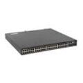Switch Dell Networking N3048EP-ON, POE +, 48x 1GbT, 2x SFP + 10GbE, 2 x GbE SFP all-in-one interface, L3, stack, 1x AC PSU