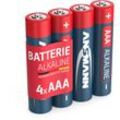 4x aaa Micro Batterie Alkaline / LR03 - Ansmann