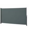 Vitalispa - Seitenmarkise 180x350 Anthrazit Stahl OK-Living