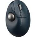 Kensington Pro Fit Ergo TB550 Kabellose Trackball-Maus K72196WW 51 % Recycelter Kunststoff 4D Scrollring Für Rechtshänder Bluetooth/USB-A Nano Receiver Schwarz