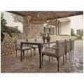Outdoor-Lounge Stuhl MADEIRA Terrasse Garten - Grau