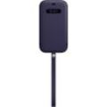 Apple-Schutzhülle iPhone 12 Pro Max - Magsafe - Leder Violett