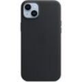 Apple-Leder Case iPhone 14 Plus - Magsafe - Leder Grau