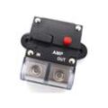 Leistungsschalter 12-24 v Trolling Motor Auto Auto Marine Boot Fahrrad Stereo Audio Inline Inverter Sicherungshalter(60A) Hiasdfls