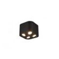 Deckenleuchte 4 verstellbare GU10 Spots Cookie Cube Black Trio Lighting