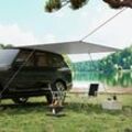 WOLTU Camping Zeltplane Bodenplane Zeltunterlage, Ultraleicht Tragbar, UV-Schutz SPF50＋, Sonnenschutz mit Ösen Seilen Erdnägeln, für Wandern