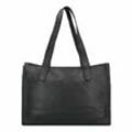 Harbour 2nd Just Pure Stefina Schultertasche Leder 47 cm dark ash