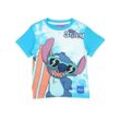 Disney Print-Shirt Disney Lilo und Stitch Kinder kurzarm T-Shirt Shirt Gr. 98 bis 128 Baumwolle