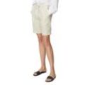 Shorts MARC O'POLO "aus reinem Leinen" Gr. 32, Normalgrößen, beige Damen Hosen Kurze