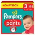 Pampers® Windeln baby-dry™ Monatsbox Größe Gr.3 (6-11 kg) für Babys und Kleinkinder (4-18 Monate), 192 St.