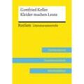 Gottfried Keller: Kleider machen Leute (Lehrerband) Mit Downloadpaket (Unterrichtsmaterialien) - Barbara Häckl, Taschenbuch