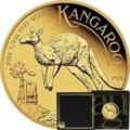1/4 Unze Goldmünze Australien Känguru 2024 - proof