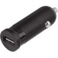 Hama Zigarettenanzünder-Verteiler USB Ladergerät 1A PKW Handy Auto KFZ Ladeadapter Schwarz