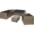 Rattan Lounge Pisa - natur