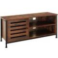 TV-Board Galway 110x41,5x50,5cm - Industrial Holz dunkel, rustikal