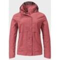 Outdoorjacke SCHÖFFEL "2.5L Jacket Bellagio L" Gr. 44, rosa (3245, rosa) Damen Jacken Sportjacken