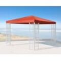 Quick Star Pavillon-Ersatzdach Rank, 260 g/m², für 300x300 cm, rot