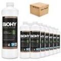 BiOHY Universal Entkalker, Entkalkungsmittel, Bio Kalklöser, Kalkreiniger 12er Pack (12 x 1 Liter Flasche)