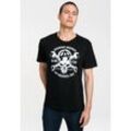 LOGOSHIRT T-Shirt Sons of Anarchy SAMCRO mit Sons of Anarchy-Print, schwarz