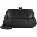 aunts & uncles Grandma's Luxury Club Mrs. Whoopie Pie Umhängetasche Leder 22 cm black smoke