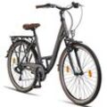 Licorne Bike Cityrad Licorne Bike Violetta Premium City Bike in 28 Zoll