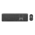 Logitech MK950 for Business Tastatur-Maus-Set kabellos grafit