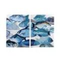 Bild BLUE FISHES (BH 70x100 cm)