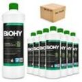 BiOHY Schmierseife, Schmierseifenlösung, Fußbodenreiniger, Bio-Konzentrat 9er Pack (9 x 1 Liter Flasche)