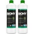 BiOHY Schmierseife, Schmierseifenlösung, Fußbodenreiniger, Bio-Konzentrat 2er Pack (2 x 1 Liter Flasche)