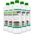 BiOHY Wischroboter Reinigungsmittel für Holzböden, Reiniger für Wischroboter, Nicht schmäumender Bodenreiniger, Bio-Konzentrat 6er Pack (6 x 1 Liter Flasche)