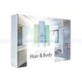 JM Metzger Hotelspender Hair & Body Starter Kit mit 3x Lotions, 1x Halterung, 2x Abdeckungen, 1x Schlüssel