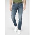 Slim-fit-Jeans PME LEGEND "Tailwheel" Gr. 40, Länge 32, blau (dark blue indigo) Herren Jeans Slim Fit