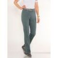 Stretch-Jeans CASUAL LOOKS Gr. 21, Kurzgrößen, blau (wintertürkis) Damen Jeans Stretch
