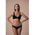 ROSA FAIA Pure Bikini-Bustier, breite Träger, für Damen, schwarz, 36A