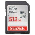 SanDisk SDXC Ultra 512GB (Class 10/UHS-I/150MB/s)