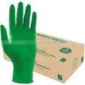 Nature Glove Ampri Nitrilhandschuhe biologisch grün S 100er Gr. 7, biologisch abbaubar, puderfrei, unsteril, 100er Box