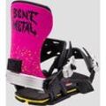 Bent Metal Transfer 2024 Snowboard-Bindung pink
