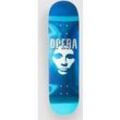 Opera Skateboards Mask Logo - 8.5" Skateboard Deck blue