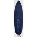 FCS Stretch Fun Board 6'3" Surfboard-Tasche stone blue