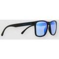 Red Bull SPECT Eyewear EDGE-002P Black Sonnenbrille smoke with blue mirror