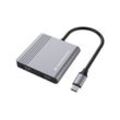 Conceptronic Laptop-Dockingstation CONCEPTRONIC Adapter USB-C->2xHDMI