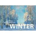 Postkarten-Set Winter, Kartoniert (TB)