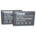 vhbw Kamera-Akku passend für Kompatibel mit Sony HDR-CX240E