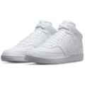 Nike Sportswear COURT VISION MID NEXT NATURE Sneaker Design auf den Spuren des Air Force 1, weiß