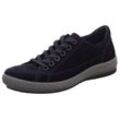 Legero TANARO 5.0 Sneaker Freizeitschuh, Halbschuh, Schnürschuh mit softem Schaftabschluss, blau